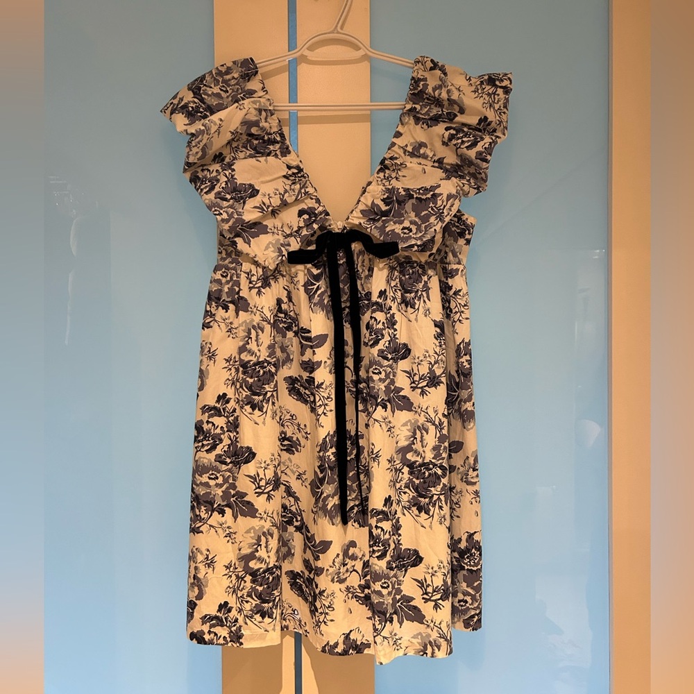 o.p.t. Didi Dress blue floral